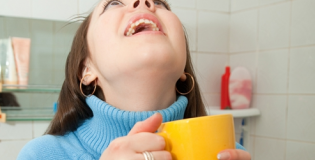 полоскание горла