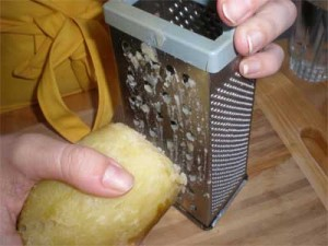 сырая картошка